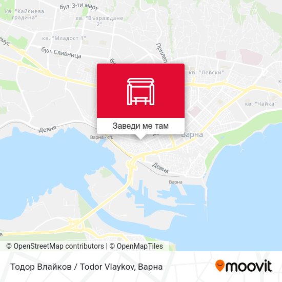 Тодор Влайков / Todor Vlaykov карта