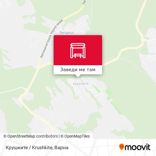 Крушките / Krushkite карта