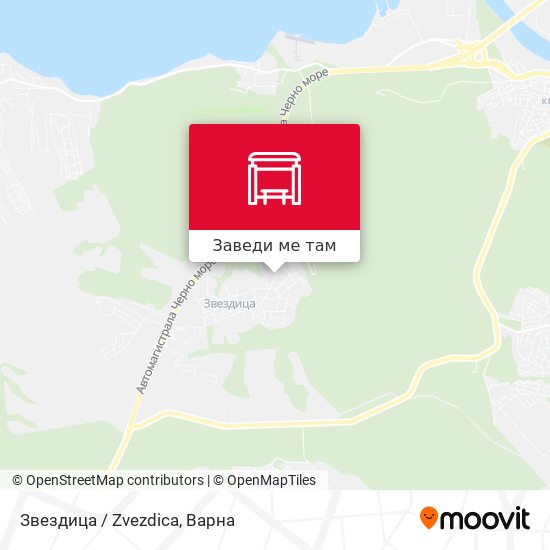 Звездица / Zvezdica карта