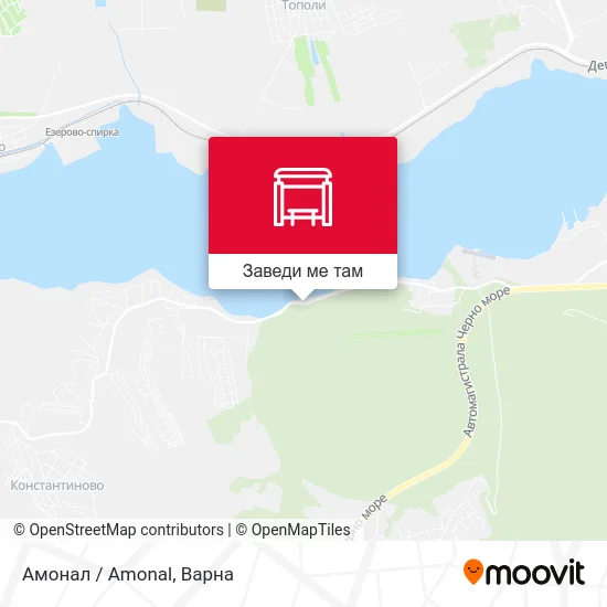 Амонал / Amonal карта