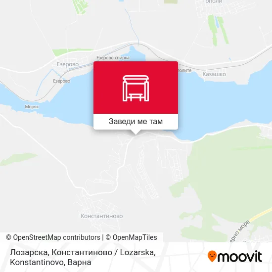 Лозарска, Константиново / Lozarska, Konstantinovo карта