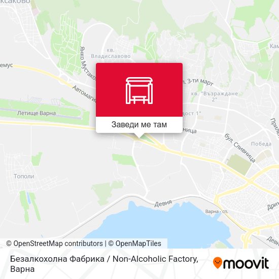 Безалкохолна Фабрика / Non-Alcoholic Factory карта