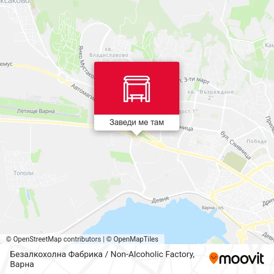 Безалкохолна Фабрика / Non-Alcoholic Factory карта