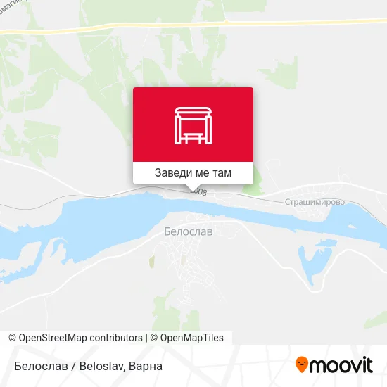 Белослав / Beloslav карта