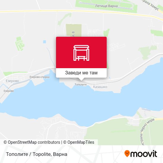 Тополите / Topolite карта
