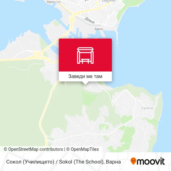 Сокол (Училището) / Sokol (The School) карта