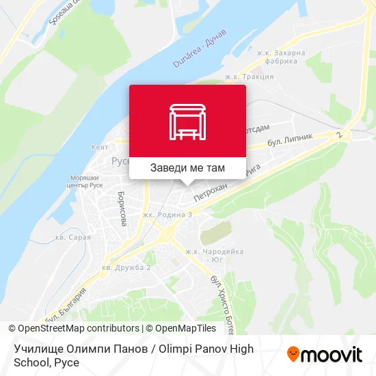 Училище Олимпи Панов / Olimpi Panov High School карта