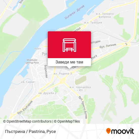 Пъстрина / Pastrina карта