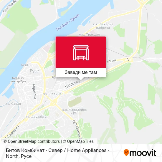 Битов Комбинат - Север / Home Appliances - North карта