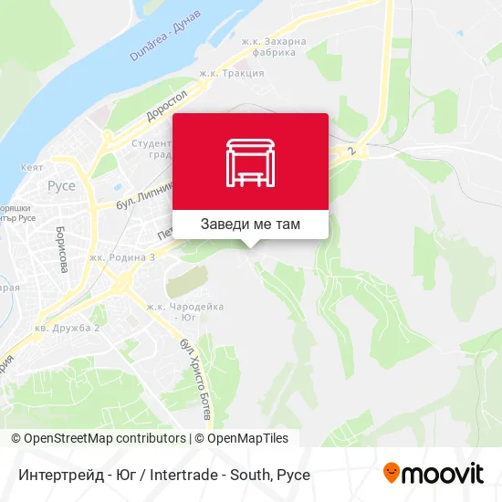 Интертрейд - Юг / Intertrade - South карта