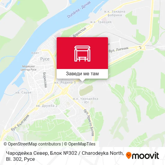 Чародейка Север, Блок №302 / Charodeyka North, Bl. 302 карта