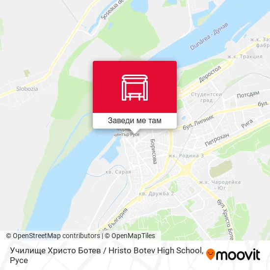 Училище Христо Ботев / Hristo Botev High School карта