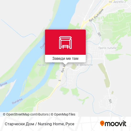 Старчески Дом /  Nursing Home карта