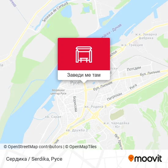 Сердика / Serdika карта