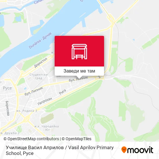 Училище Васил Априлов / Vasil Aprilov Primary School карта