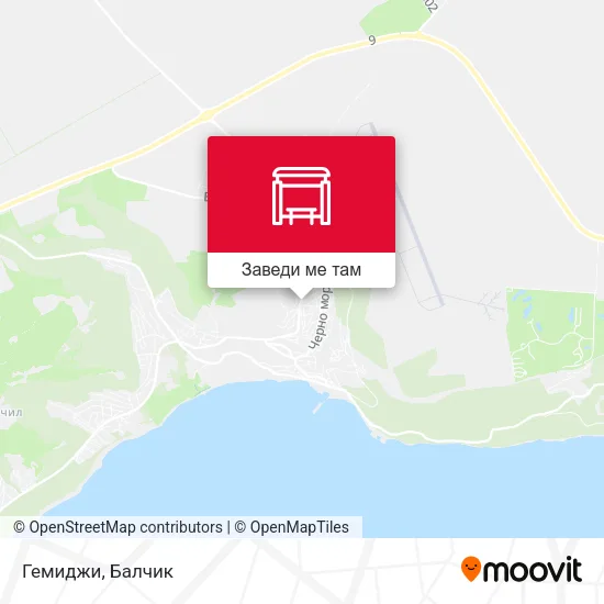 Гемиджи карта