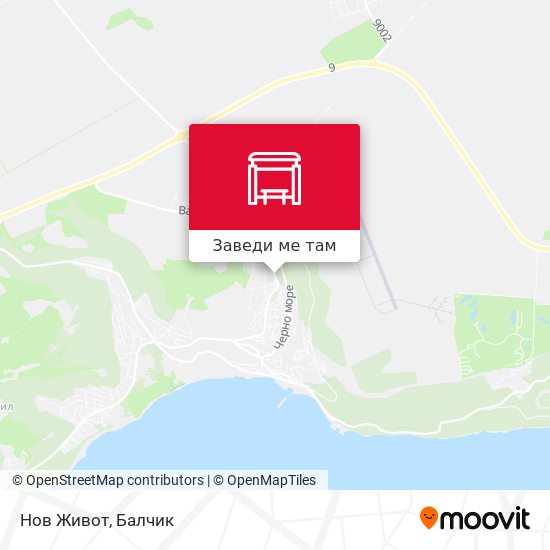 Нов Живот карта