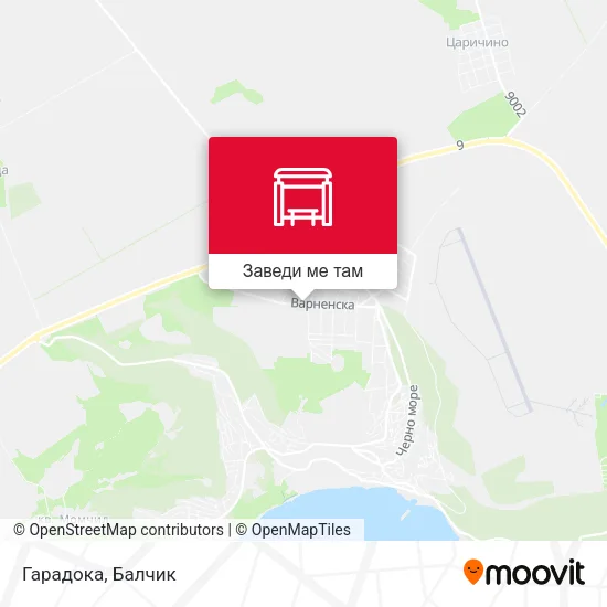 Гарадока карта