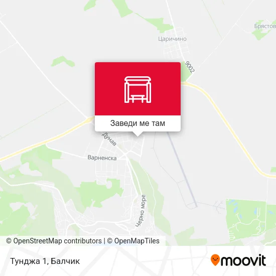 Тунджа 1 карта