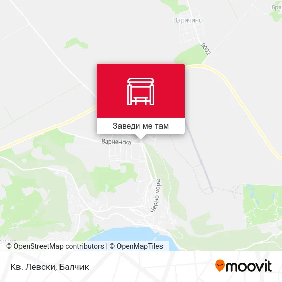 Кв. Левски карта