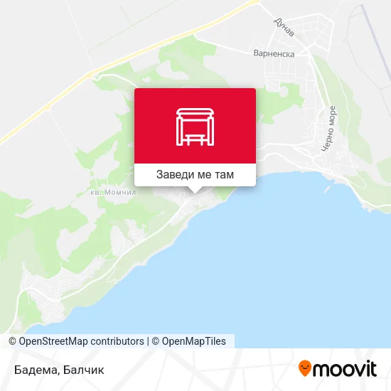 Бадема карта