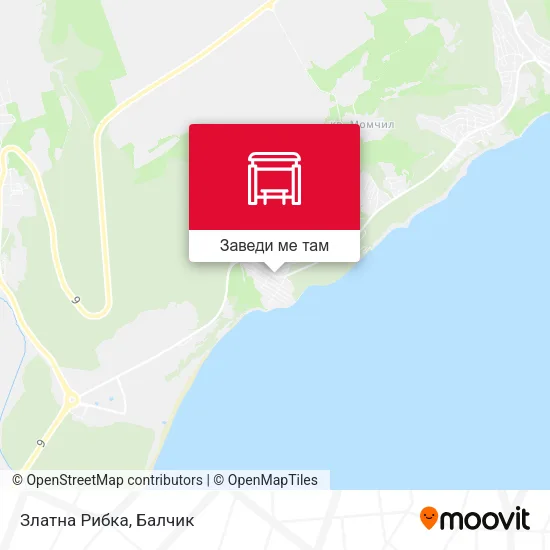 Златна Рибка карта