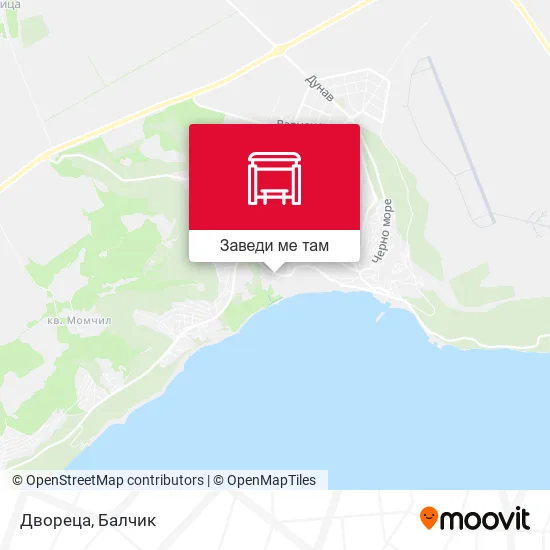 Двореца карта