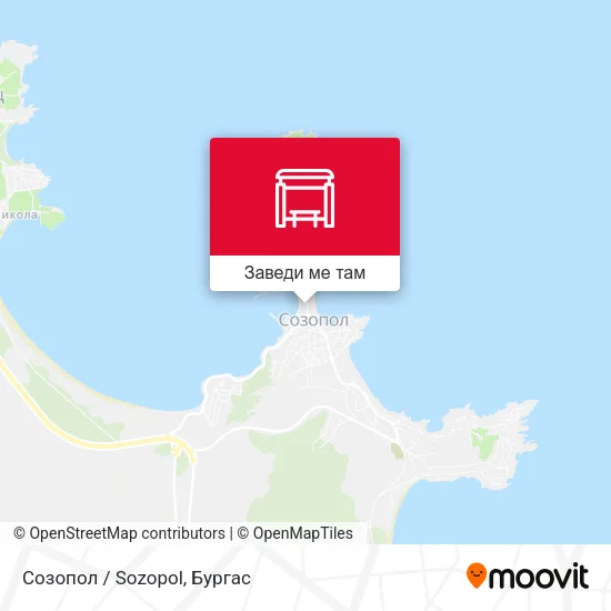 Созопол / Sozopol карта