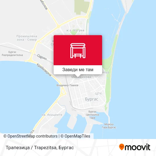 Трапезица / Trapezitsa карта