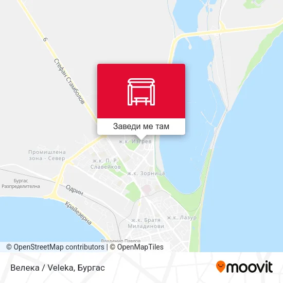 Велека / Veleka карта