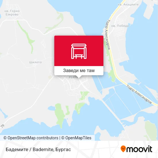 Бадемите / Bademite карта