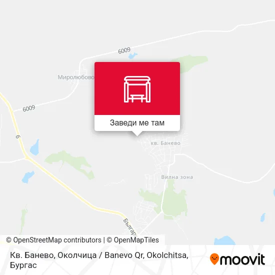 Кв. Банево, Околчица / Banevo Qr, Okolchitsa карта