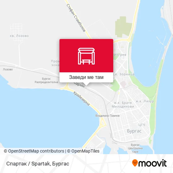 Спартак / Spartak карта
