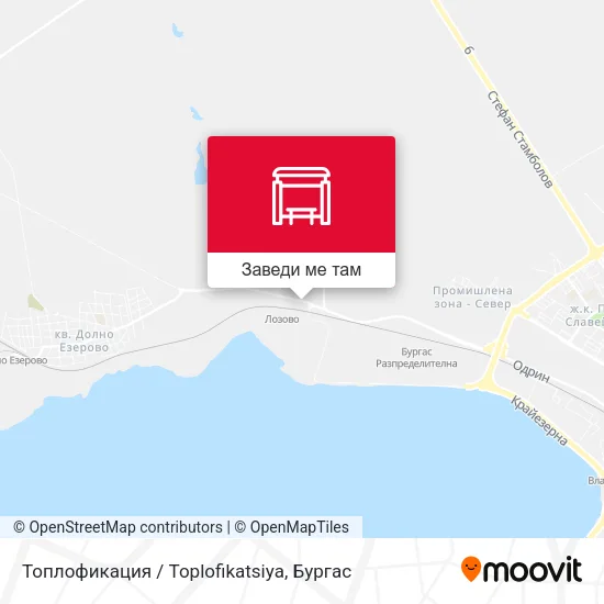 Топлофикация / Toplofikatsiya карта