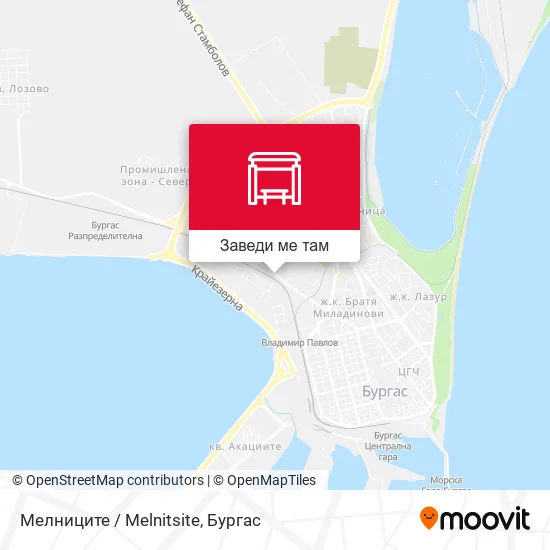 Мелниците / Melnitsite карта