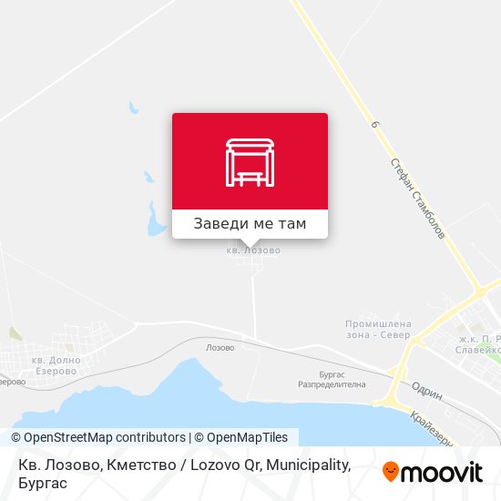 Кв. Лозово, Кметство / Lozovo Qr, Municipality карта