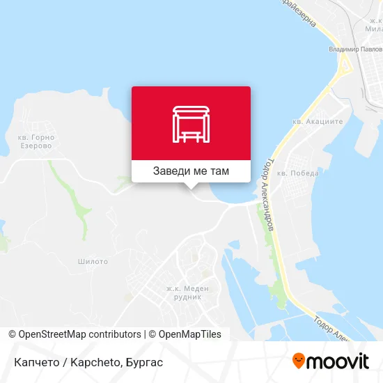 Капчето / Kapcheto карта