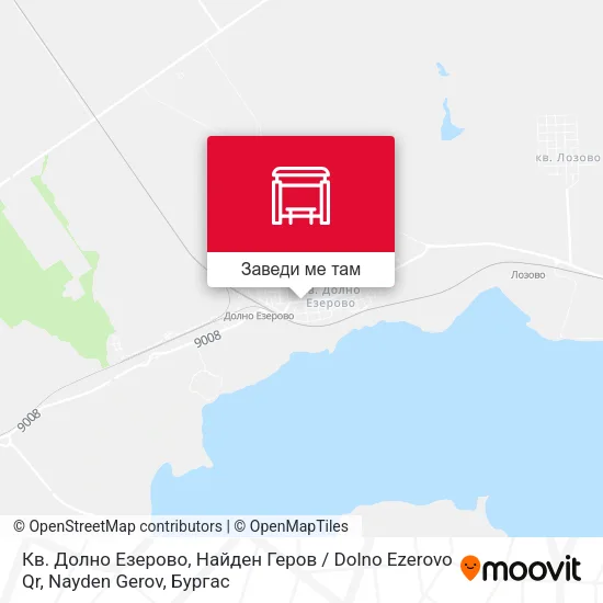 Кв. Долно Езерово, Найден Геров / Dolno Ezerovo Qr, Nayden Gerov карта