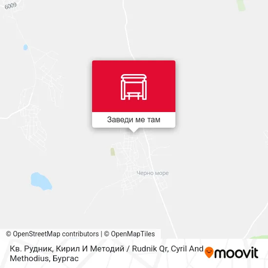 Кв. Рудник, Кирил И Методий / Rudnik Qr, Cyril And Methodius карта