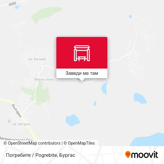 Погребите / Pogrebite карта