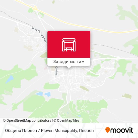 Община Плевен / Pleven Municipality карта