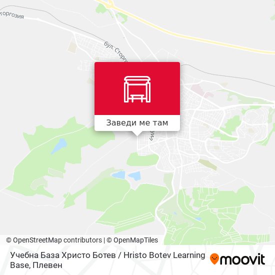 Учебна База Христо Ботев / Hristo Botev Learning Base карта