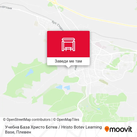 Учебна База Христо Ботев / Hristo Botev Learning Base карта