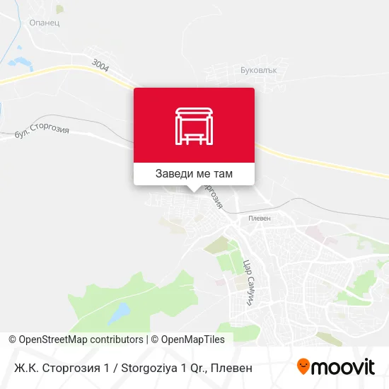 Ж.К. Сторгозия 1 / Storgoziya 1 Qr. карта