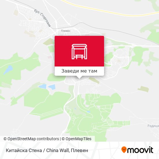 Китайска Стена / China Wall карта