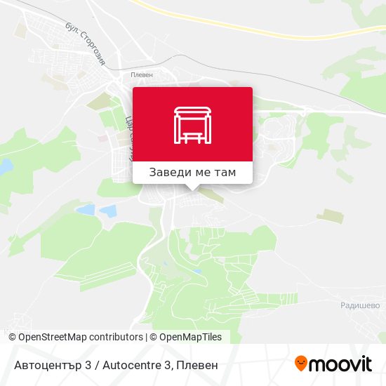 Автоцентър 3 / Autocentre 3 карта