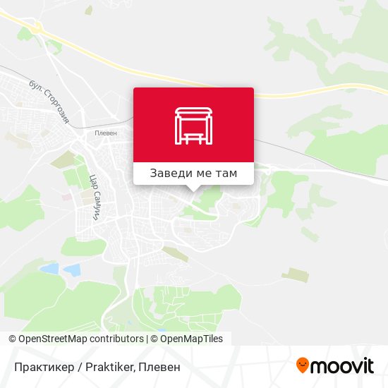 Практикер / Praktiker карта