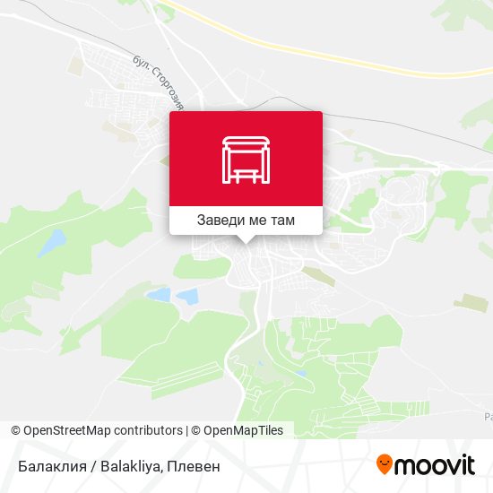 Балаклия / Balakliya карта
