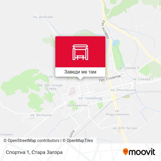 Спортна 1 карта