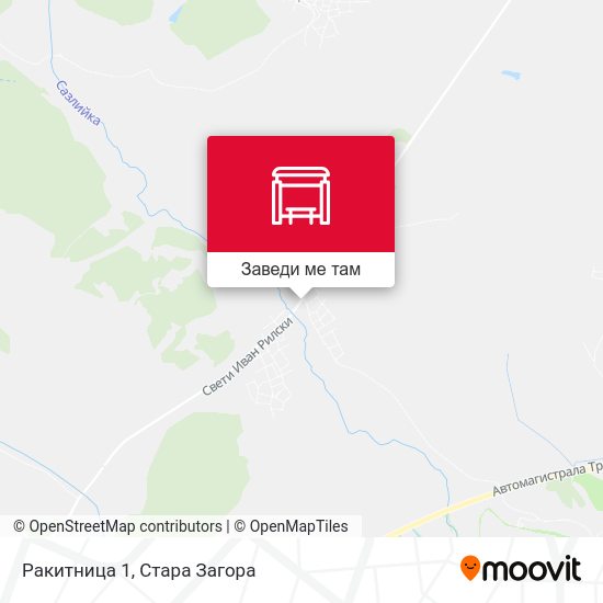 Ракитница 1 карта